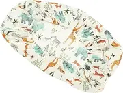 CIMAXIC Elastic Diaper Changing Pad Sheet Washable Cotton Cover for Change Table