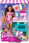 Barbie Doll & Kitchen Playset Doll Brunette