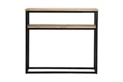 Willow & Silk 90cm Wooden/Metal Console/Hallway Indoor Table/Furniture/Decor
