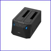 Compact USB 3.0 Hard Drive Docking Station with Cloning for Easy Data Transfer