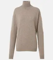 [Saint Laurent] Saint Laurent Cashmere turtle-neck sweater UK 12 grey