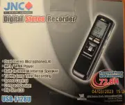 DIGITAL STEREO MINI RECORDER RARE VINTAGE - JNC USB-F128U/F512U MIB