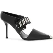 Alexander McQueen Womens Slip On Pointed Toe Pumps Mules BHFO 8617