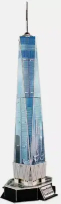 One World Trade Center Freedom Tower 3D Puzzle 23 Pieces CF159H