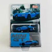 Mini GT 1:64 Bugatti Chiron Pur Sport Blue #379 ** CHASE ** Mijo Exclusive