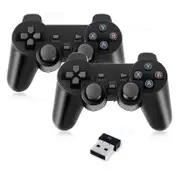 2 PCS 2.4Ghz Wireless Gamepad for PS3 Game Controller USB Joystick For PC Android TV controle for PC BOX GAME BOX 2PC