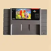 Royal Retro Addams Family-Pugsleys Scavenger Hunt 16 bit Big Gray Game Card For NTSC Game Player