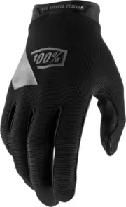 100% RIDECAMP Womens Motocross Gloves Black Sm