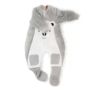 Baby Studio Infant Soft Animal Fleece Warmies Polar Bear Fleece 3.0 Tog Medium