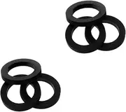 ERINGOGO 6 pcs Record Wheel Rubber Ring Cassette Rubber Belt Recorder Reward Belts Recorder Belts Replacement Cassette Deck Belts Cassette Tape Cassette Recorder Repair Record Player Clean