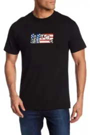 Volcom Surf Men's L Black YAE Short Sleeve T-Shirt Youth Against Establishment