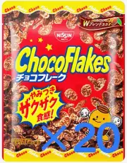 20 packages of Choco Flakes NISSIN sisuko chocolate candy corn made in Japan
