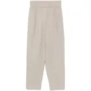 [Brunello Cucinelli] Brunello Cucinelli Tapered Trousers 46 IT NEUTRALS