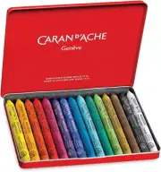 Neocolor I Water-Resistant Wax Pastels, 15 Colors