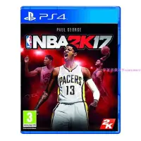 在飛比找Yahoo!奇摩拍賣優惠-PS4正版二手游戲 NBA2k17 美國職業籃球2k17 繁