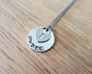 OWNED pewter and stainless steel necklace BDSM ddlg Master slave padlock slave