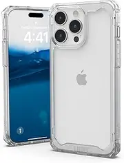 UAG Plyo Apple iPhone 15 Pro Max (6.7") Case - Ice (114310114343), 16ft. Drop Protection (4.8M), Armored Shell,Air -Soft Corners, Rugged