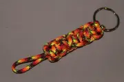 New Paracord Keychain - Fireball #F6