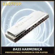 EASTTOP NE01 Bass Harmonica Ensemble Harmonica Professional Portable with Case