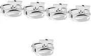 Vaguelly 5pcs Drum Ear Parts Accessories for Tom Leg Support Bracket Drum Rack Mount Bracket Tom Leg Mount Floor Tom Drum Leg Bracket Snare Drum Leg Rest Drum Tom Accessories Alloy Drum Set