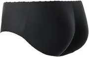 [Generic] Butt Padded Shapewear,Hip Body Shaper Underwear Womens Butt Lifter Padded Lace Panties Seamless