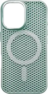 Allone ALG-I1601MNT See-Through Case for iPhone 16, Mint, 3.1 x 0.6 x 6.1 inches (8 x 1.5 x 15.5 cm), Compatible with Wireless Charging, Reduces Hand Sweat, Shock Absorption, Rich Color Variations,