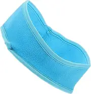 [INOOMP] Outdoor Ski Headband Running Ear Warmer Ear Muff Headbands Wear-Resistant Headbands Ear Muffs Warm Headbands Ear Muffs for Athletic Headbands Polyester Sky-Blue