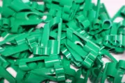 10 Lego Green, Technic Panel Fairing, inv 291