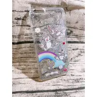 在飛比找蝦皮購物優惠-iphone 6s+ 🦄獨角獸流沙殼💕