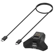 Mouse Charging Dock with Charger Cable for DeathAdder V2 Pro/Naga Pro/Viper Ultimate/Basilisk Ultimate Black
