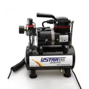 Mini Spray Pump Air Compressor Wall Paint Car Paint Tool Airbrush with Cylinder