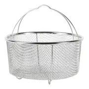 Round Deep Fryer Basket Multifunctional Frying French Fries Steam