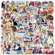 Studio Ghibli Stickers 100 Pack Perfect Hayao Miyazaki Anime Vinyl Kawaii Sticke