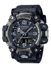 Casio G Shock Mudmaster Black and Silver Watch GWG-2000-1A1 Stainless Steel 4549526311079