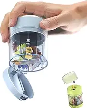 3-in-1 Travel Pill Organizer - 7-Day Portable Pill Box with Timer, Leak-Proof Compartments for Meds, Vitamins & Supplements - Perfects for Travel, Hiking & Daily Use (Blue)