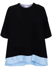 [ENFOLD] Shirt Combi Pullover