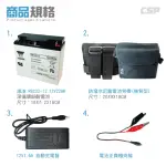 【CSP】大豐收船釣電池組/電動捲線器(深循環 湯淺 REC22-12 SHIMANO船釣 電池/後背包)