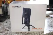 COMICA STM USB Condenser Cardioid Microphone w/ Tripod | Mac & Windows PC | NEW