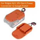 Battery Adapter Enhanced Compatibility with For RIDGID 18V and For AEG 18V