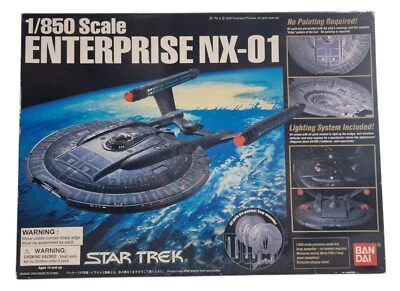 Star Trek Enterprise 1/850 scale Enterprise NX-01 model kit made by Ban Dai