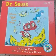 Dr. Seuss 24 Piece Jigsaw Puzzle Green Eggs and Ham