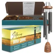 Aluminium Wind Chimes for Outside, Rust Proof Unique Design, 32” Inch Larg
