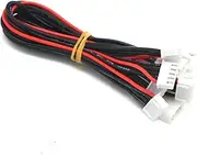 RC Helicopter Parts for JST-XH 5pcs/lot 1S 2S 3S 4S 5S 6S 20cm 22AWG Lipo Balance Wire Extension Charged Cable Lead Cord for JST-XH RC Lipo Battery Charger Replacement (Color : 4S)