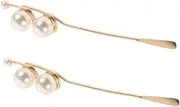 Nail Art Stirring Rods Pearl Head Manicure Tool Set Resin Stir Sticks Epoxy Stir Rods Nail Glue Stirrer