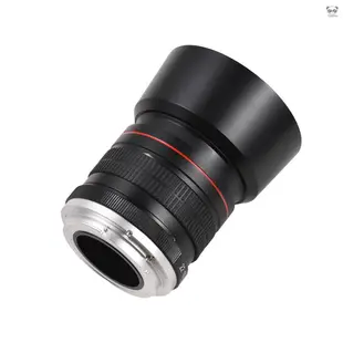 85mm F1.8 中號遠攝鏡頭 全畫幅人像鏡頭 標準定焦鏡頭 手動對焦 EF卡口 適用於佳能EOS Rebel T8i