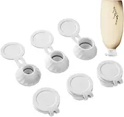 Nevalerra Empty Bottle Set, 3 6-Part Bottle Size Adapter Transmission Connection to Every Drop of Lotions, Shampoos and Kitchen Spices