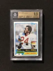 1981 Topps Football LEMAR PARRISH #210 BGS GRADED 9.5 - GEM MINT