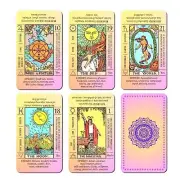 JUJU'S VIBES Learning Tarot Cards for Beginners with Meanings on Them Cute Su...