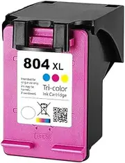TopBanana's - 804XL Replacement Ink Cartridge for HP Printers Tango; Tango X; Envy Photo 7822, 7820, 7120, 6222, 6220 (Tri-Colour)