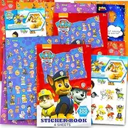 Paw Patrol Stickers for Kids Party Favors - Bundle with 600+ Stickers Featuring Chase, Marshall, Skye for Party Supplies, Goodie Bags, Crafts, More | Bulk Paw Patrol Birthday Supplies for Boys, Girls